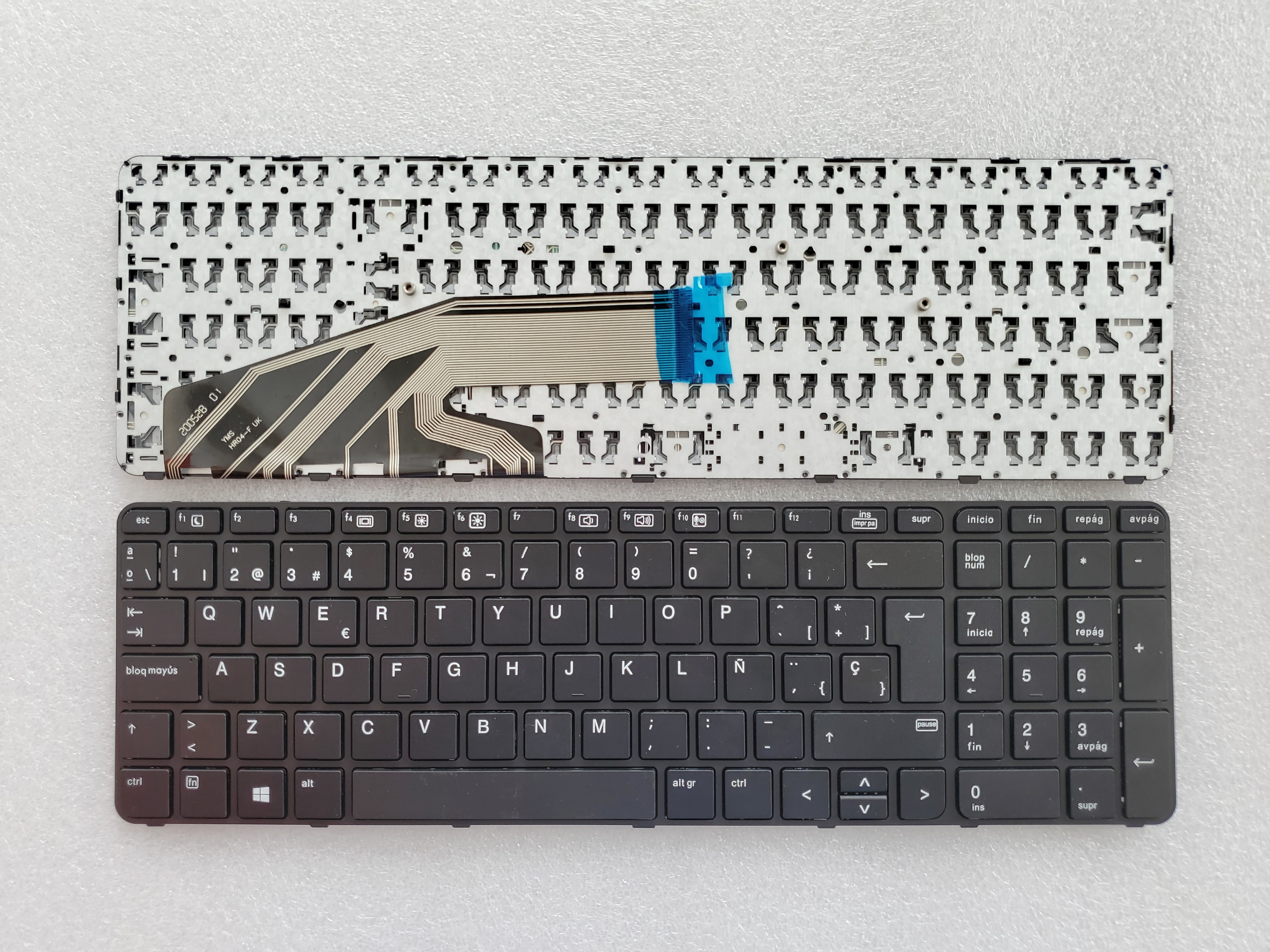 Picture of New Replacement Laptop Keyboard For HP 450G3/455G3/470G3/475G3/650G2 BLACK FRAME BLACK (OEM) SP Layout